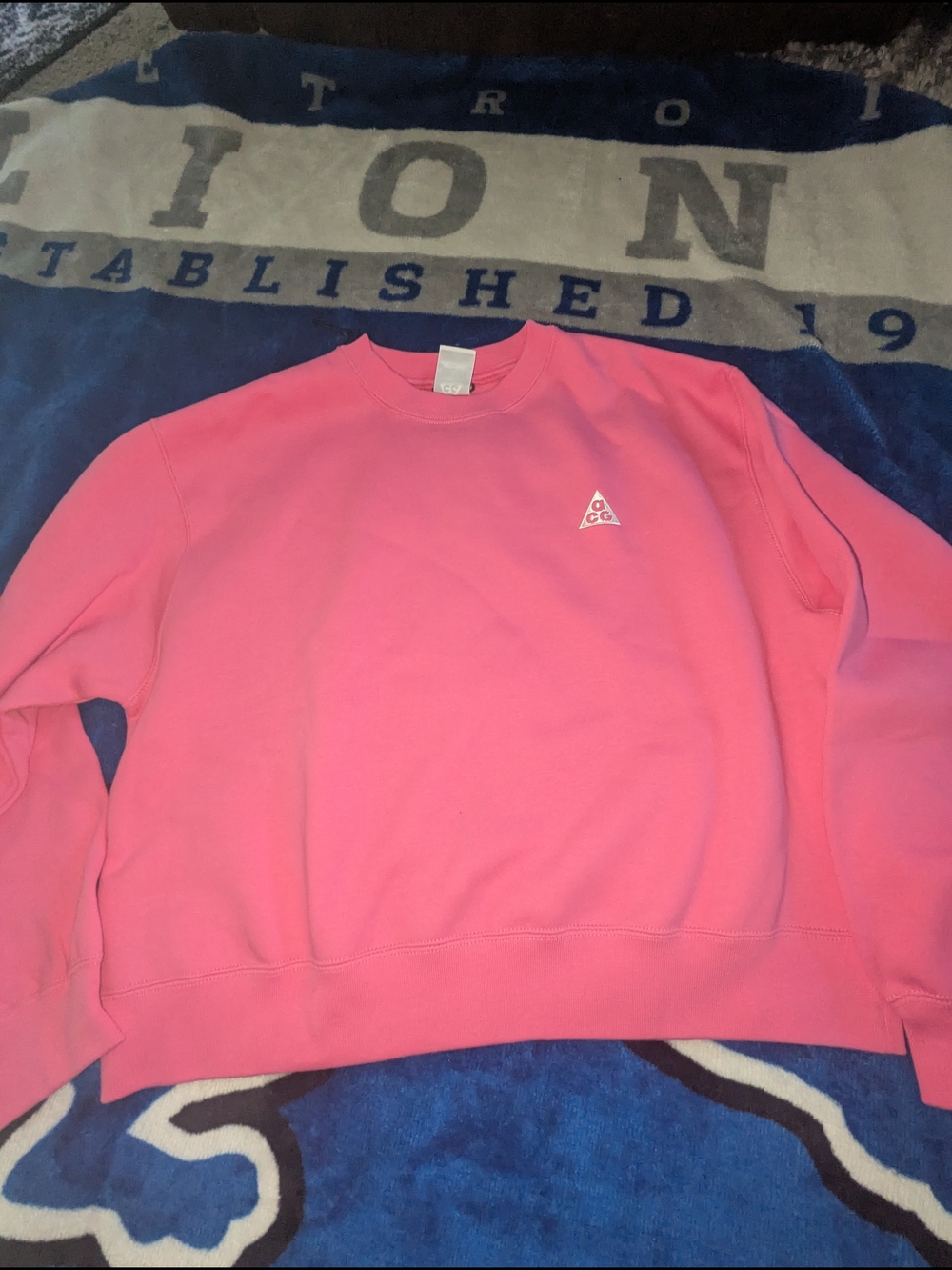 Nike ACG Pink Crewneck Sweatshirt